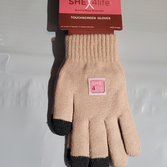 Women's SHE 4life Touch Screen Gloves - Picture 2 of 4